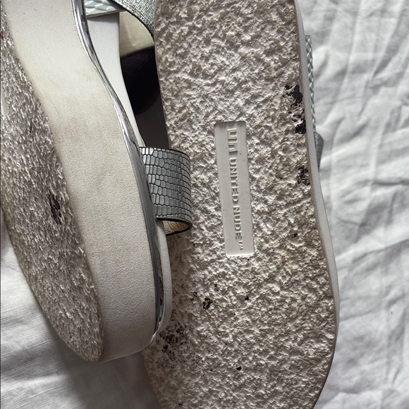 United Nude Gray and Yellow Sandals - Picture 3 of 3